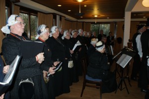 De Dames steunen de Heren